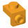 LEGO Helder Lichtoranje Beugel 1 x 1 met 1 x 1 Plaat Beneden (36841)
