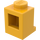 LEGO Orange clair brillant Brique 1 x 1 avec Phare et pas de fente (4070 / 30069)
