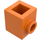 LEGO Orange clair brillant Brique 1 x 1 avec Stud sur Une Côté (87087)