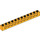 LEGO Orange clair brillant Brique 1 x 12 avec des trous (3895)