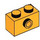 LEGO Orange clair brillant Brique 1 x 2 avec 1 Stud sur Côté (86876)