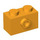 LEGO Helles Licht Orange Backstein 1 x 2 mit 1 Stud auf Seite (86876)