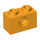 LEGO Helles Licht Orange Backstein 1 x 2 mit Loch (3700)