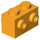 LEGO Bright Light Orange Brick 1 x 2 with Studs on Opposite Sides (52107)