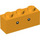 LEGO Lysorange Klods 1 x 3 med Sumo Bro Øjne (3622 / 94881)