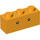 LEGO Bright Light Orange Brick 1 x 3 with Sumo Bro Eyes (3622 / 94881)