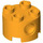 LEGO Orange clair brillant Brique 2 x 2 Rond avec des trous (17485 / 79566)