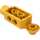 LEGO Orange clair brillant Brique 2 x 3 avec Horizontal Charnière et Socket (47454)