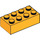 LEGO Helles Licht Orange Backstein 2 x 4 (3001 / 72841)