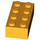 LEGO Orange clair brillant Brique 2 x 4 (3001 / 72841)