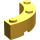 LEGO Orange clair brillant Brique 4 x 4 Rond Coin (Large avec 3 Goujons) (48092 / 72140)
