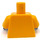 LEGO Leuchtendes helles Orange Bumblebee Mädchen Torso (973 / 88585)