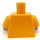 LEGO Bright Light Orange Bumblebee Girl Torso (973 / 88585)