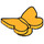 LEGO Helder Lichtoranje Butterfly (Smooth) (80674)