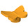 LEGO Orange clair brillant Butterfly (Smooth) (80674)