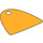 LEGO Helles Licht Orange Umhang mit 1 Loch (37046)