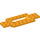 LEGO Helles Licht Orange Auto Base 10 x 4 x 2/3 mit 4 x 2 Centre Well (30029)