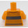LEGO Bright Light Orange Cedric Diggory Minifig Torso (973 / 76382)