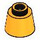 LEGO Orange clair brillant Cône 1 x 1 Minifig Chapeau Fez (29175 / 85975)