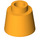 LEGO Helder Lichtoranje Kegel 1 x 1 Minifig Hoed Fez (29175 / 85975)