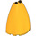 LEGO Bright Light Orange Cone 3 x 6 x 6 Half Wall (18909 / 35155)