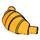 LEGO Helles Licht Orange Croissant mit flachen Enden (3346 / 67338)