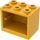 LEGO Orange clair brillant Armoire 2 x 3 x 2 avec tenons encastrés (92410)