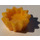 LEGO Orange clair brillant Cupcake Titulaire