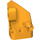 LEGO Orange clair brillant Incurvé Panneau 1 La gauche (87080)