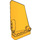 LEGO Bright Light Orange Curved Panel 17 Left (64392)
