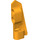 LEGO Orange clair brillant Incurvé Panneau 22 La gauche (11947 / 43500)