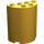 LEGO Helles Licht Orange Zylinder 2 x 4 x 4 Hälfte (6218 / 20430)