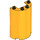 LEGO Bright Light Orange Cylinder 2 x 4 x 5 Half (35313 / 85941)