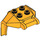 LEGO Orange clair brillant Design Brique 4 x 3 x 3 avec 3.2 Shaft (27167)