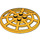LEGO Bright Light Orange Dish 6 x 6 Webbed (Squared Holder Underneath) (4285 / 30234)