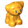 LEGO Orange clair brillant Chien (Sitting) avec Orange Spots (69901 / 77301)