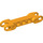 LEGO Helles Licht Orange Doppelt Kugelgelenk Verbinder mit quadratischen Enden (61054)