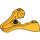 LEGO Bright Light Orange Dragon Head Lower Jaw (24199)