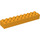 LEGO Orange clair brillant Duplo Brique 2 x 10 (2291)