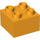 LEGO Bright Light Orange Duplo Brick 2 x 2 (3437 / 89461)