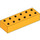 LEGO Orange clair brillant Duplo Brique 2 x 6 (2300)