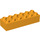 LEGO Bright Light Orange Duplo Brick 2 x 6 (2300)