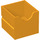 LEGO Bright Light Orange Duplo Drawer (6471)