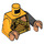 LEGO Helles Licht Orange Evil Macaque Minifig Torso (973 / 76382)