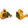 LEGO Bright Light Orange Evil Macaque Minifig Torso (973 / 76382)