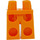 LEGO Klar Ljus Orange Brandman Minifigur Höfter och ben (43129 / 43142)