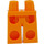 LEGO Helder Lichtoranje Firefighter Minifigure Heupen en benen (43129 / 43142)