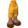 LEGO Helles Licht Orange Friends Lange Shorts mit Brown Sandals (18353)