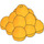 LEGO Orange clair brillant Fruit (18917 / 93281)