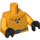 LEGO Bright Light Orange Hazmat Guy Torso (973 / 88585)